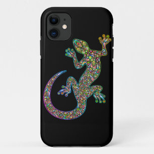 Geck Gecko-psychedelisches Entwurf iPhone 5 Hülle