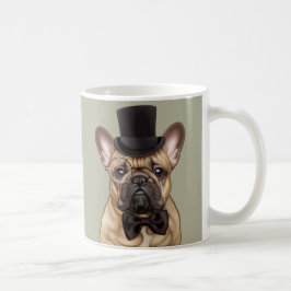 Geckige schicke französische Bulldogge Tasse