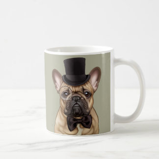 Geckige schicke französische Bulldogge Tasse
