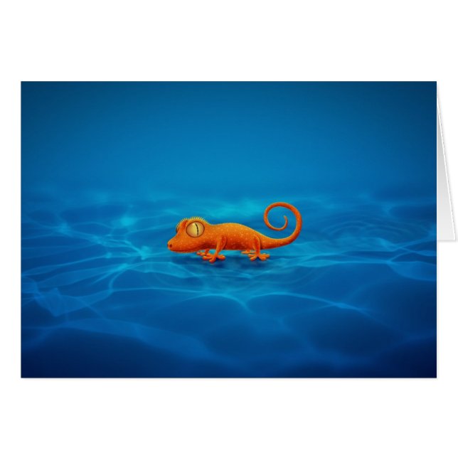 Gecko (Vorderseite (Horizontal))