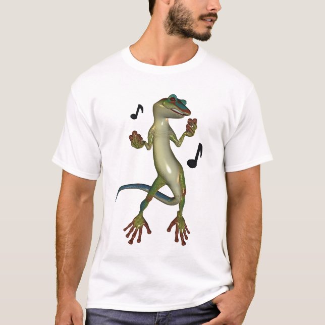 Gecko Dance T-Shirt (Vorderseite)