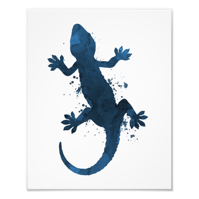 Gecko Fotodruck (Vorne)