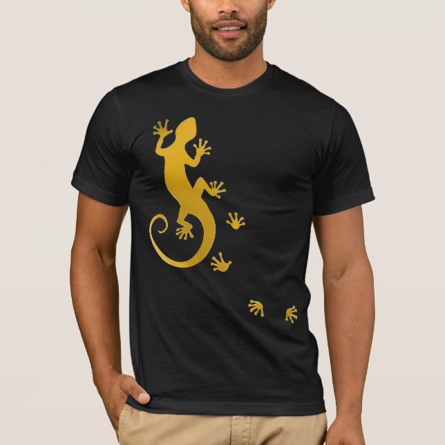 Gecko Gold T-Shirt (Vorderseite)