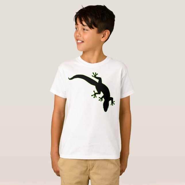GECKO Green Kontur T-Shirt (Vorne ganz)
