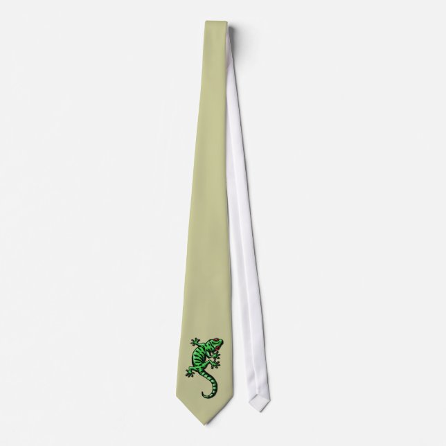Gecko Krawatte (Vorderseite)