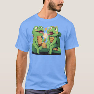 Gecko Liebe Ice Creme von Tobe Fonseca T-Shirt