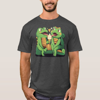 Gecko Liebe Ice Creme von Tobe Fonseca T-Shirt