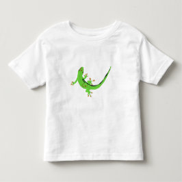 Gecko Lizard Reptile Illustration Kleinkind T-shirt