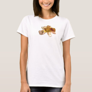 Gecko mit Haube auf einem lilly Blume Damen-T - T-Shirt