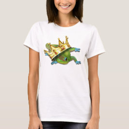 Gecko mit Krone T-Shirt