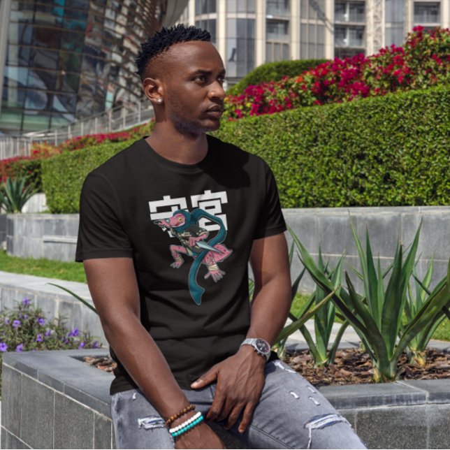 Gecko Modern Samurai T-Shirt (Von Creator hochgeladen)