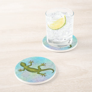 Gecko Sandstein Untersetzer