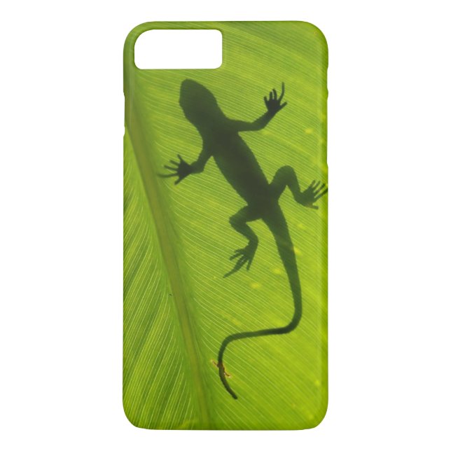 Gecko-Silhouette Case-Mate iPhone Hülle (Rückseite)