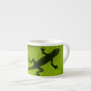 Gecko-Silhouette Espressotasse