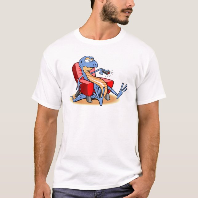 Gecko-Stubenhocker T-Shirt (Vorderseite)