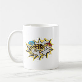 Gecko Style Leopard Gecko Kaffeetasse