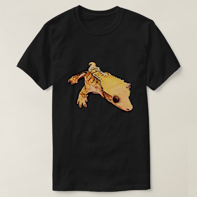 Gecko-Überlastungs-Herbst-Shirt T-Shirt (Design vorne)