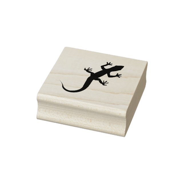 Gecko Wildlife Gummistempel (Stempel)