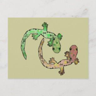 Geckoland Postkarte