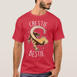 Geckolechse Reptil Crestie Beste Freundin T-Shirt