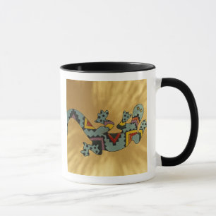Geckoleech an der Wand, Tucson, Arizona, Tasse