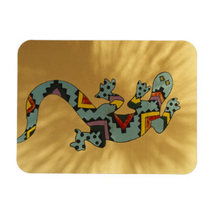 Geckoleech-Schildkröte an der Wand, Tucson, Arizon Magnet