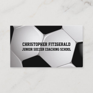 Gecoacht Fußballball-Ball Visitenkarte