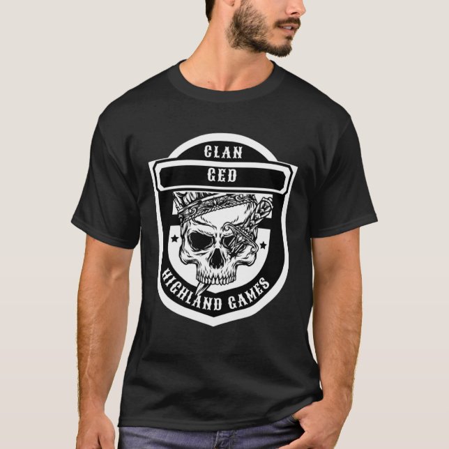 Ged Scottish Clan Games T-Shirt (Vorderseite)