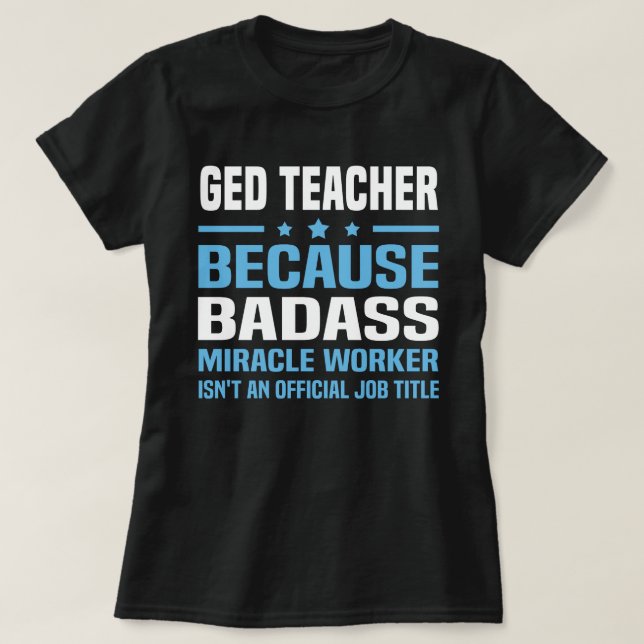 Ged Teacher T-Shirt (Design vorne)