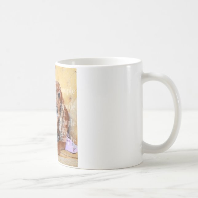 Gedächtnis der Haustiere / PERSONALISIERTES Foto Kaffeetasse (Rechts)