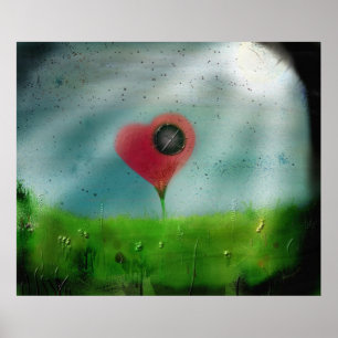 Gedächtnis des ausgebesserten Herzens Poster