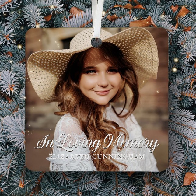 Gedächtnis für das klassische Foto der Erinnerung Ornament Aus Metall (Von Creator hochgeladen)