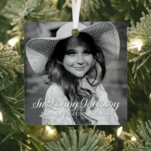 Gedächtnis für das klassische Foto der Erinnerung Ornament Aus Metall