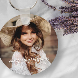 Gedächtnis für das klassische Foto der Erinnerung Schlüsselanhänger