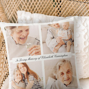 Gedächtnis im Gedächtnis Moderne Elegante 4 Fotos Kissen