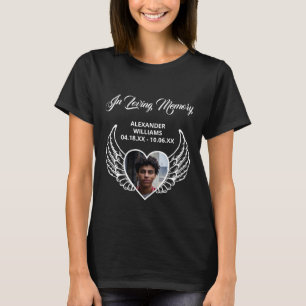 Gedächtnisbeerdigung in Love Memory Angel Wings T-Shirt