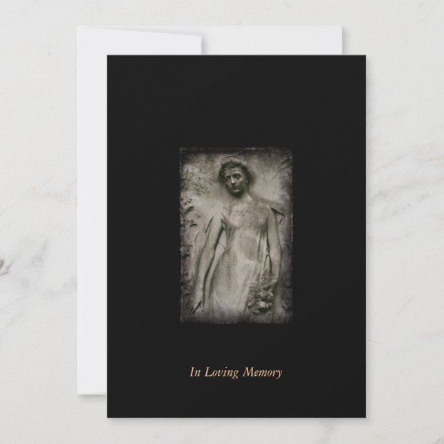 Gedächtnisfeier Ankündigung (Vorderseite)