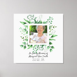 Gedächtnisfeier im FOTO Love Memory Leinwanddruck