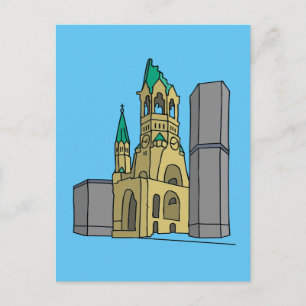 Gedächtniskirche Berlin Postkarte