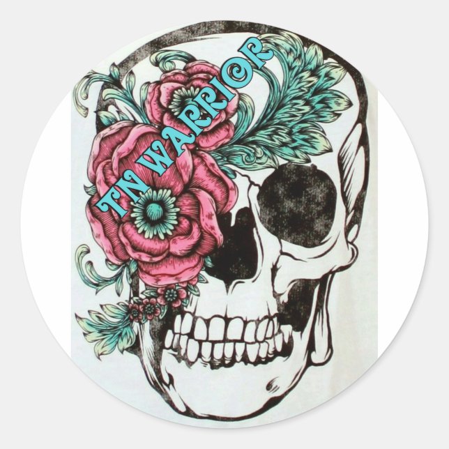 Gedächtnisneuralgie Runder Aufkleber (Vorderseite)