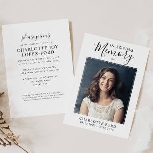 Gedächtnistraining zum Gedächtnis des Fotos Einladung