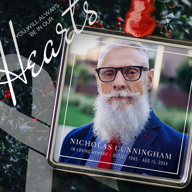 Gedächtniswahre im Gedächtnis des Fotos Ornament Aus Metall (Von Creator hochgeladen)