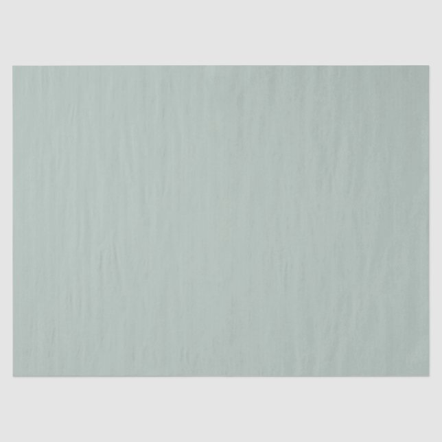 Gedämpfte Eukalyptusgrün-Farbe Seidenpapier (Vorderseite)