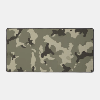 Gedämpfte grüne Tarnung Gaming-Büroschreibtisch-Ei Schreibtischunterlage