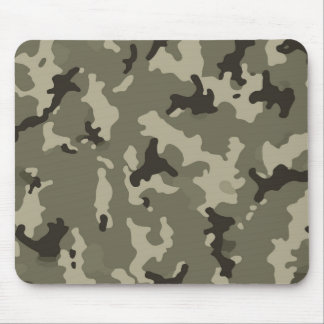 Gedämpfte grüne Tarnung Gaming-Bürotisch-Stil Mousepad
