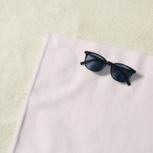 Gedämpfte Lavendel-Röte-Festfarbe Strandtuch