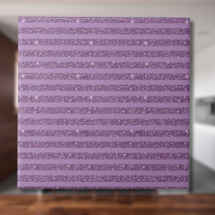 Gedämpfte Maulbeere Glitter Style horizontale Stre Fliese