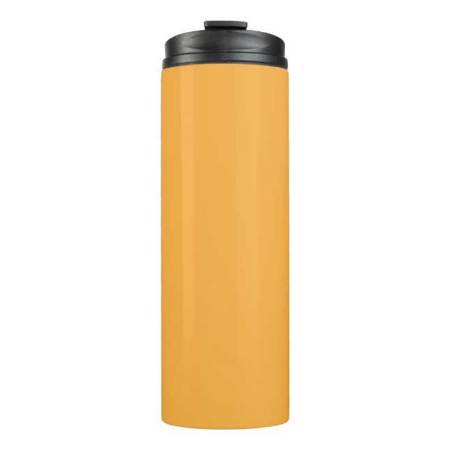 Gedämpfte Orange Hintergrundtextur für Web und Dru Thermosbecher (Vorderseite)
