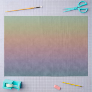 Gedämpfte Pastelllandschaft Seidenpapier