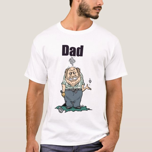 Gedämpfter Vater T-Shirt (Vorderseite)